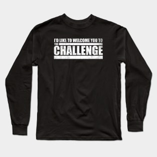 The Challenge MTV - Welcome to the Challenge (Distressed) Long Sleeve T-Shirt